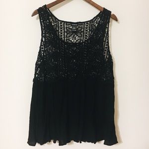 Black Torrid Lace Tank